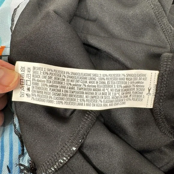 Forever 21 Patchwork Pattern Mini Party Dress, Sz Medium, Lightweight Colorful - Picture 12 of 12